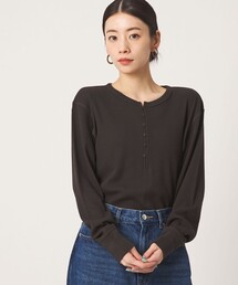 【別注】＜Hanes×CITEN＞ワッフルヘンリートップ