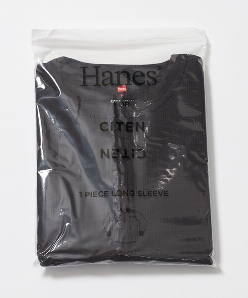 HANES(ヘインズ)の「【別注】<Hanes×CITEN>ワッフルヘンリートップ(Tシャツ/カットソー・レディース・ホワイト/レッド/ダークブラウン・FREE)」の11枚目の写真