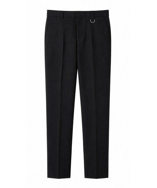 JOHN LAWRENCE SULLIVAN(ジョンローレンスサリバン)の「WOOL GABARDINE SKINNY TROUSERS(スラックス・メンズ・ブラック・44/46/48)」の1枚目の写真