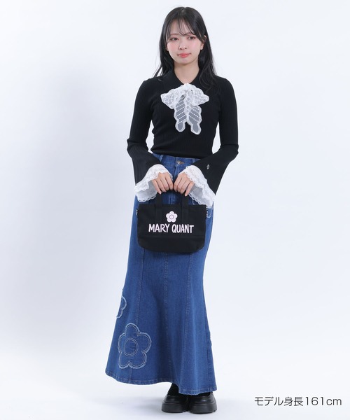 MARY QUANT(マリークワント)の「レースフレアスリーブ プルオーバー(Tシャツ/カットソー・レディース・ピンク/グレー/ブラック・M)」の13枚目の写真