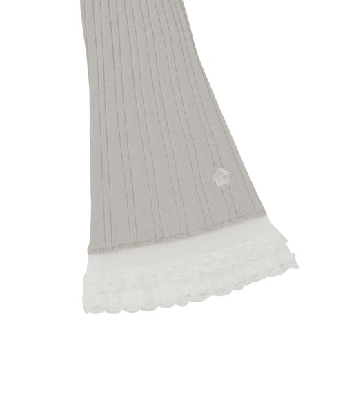 MARY QUANT(マリークワント)の「レースフレアスリーブ プルオーバー(Tシャツ/カットソー・レディース・ピンク/グレー/ブラック・M)」の7枚目の写真