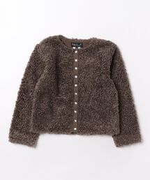 agnes b.（アニエスベー）の「キッズ ファー 長袖 カーディガン（カーディガン/ボレロ）」