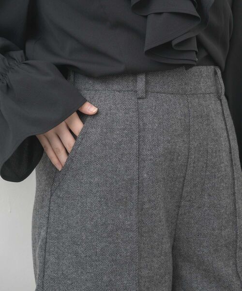 RETRO GIRL(レトロガール)の「ヘリンボーンバミューダパンツ(その他パンツ・レディース・ブラウン/ライトグレー/チャコールグレー・FREE)」の15枚目の写真