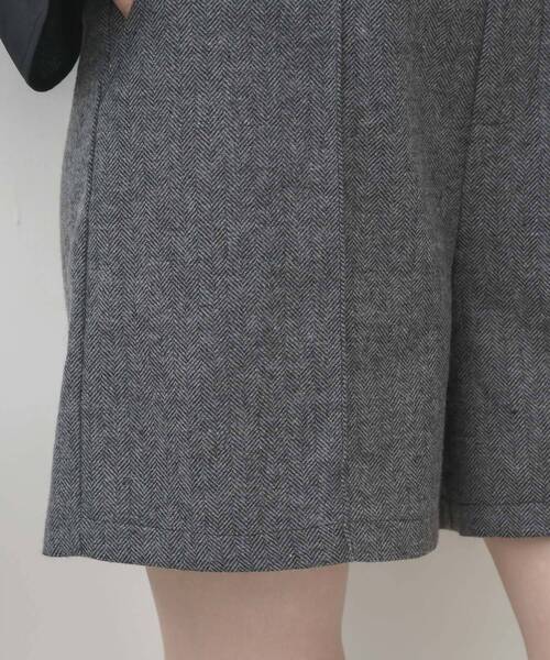RETRO GIRL(レトロガール)の「ヘリンボーンバミューダパンツ(その他パンツ・レディース・ブラウン/ライトグレー/チャコールグレー・FREE)」の8枚目の写真