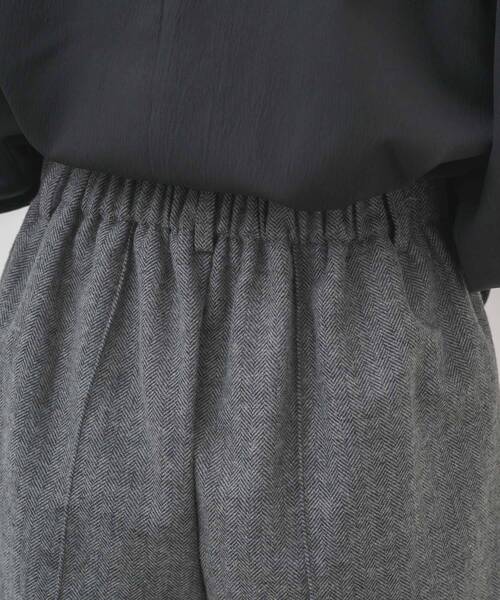 RETRO GIRL(レトロガール)の「ヘリンボーンバミューダパンツ(その他パンツ・レディース・ブラウン/ライトグレー/チャコールグレー・FREE)」の9枚目の写真