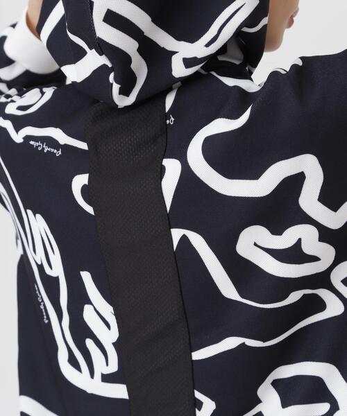 PEARLY GATES(パーリーゲイツ)の「【PEARLY GATES】Wハニカムストレッチフルジップフーディ <変形ウサギ柄> (WOMENS)(スウェット・レディース・ダークインディゴブルー・MEDIUM)」の15枚目の写真
