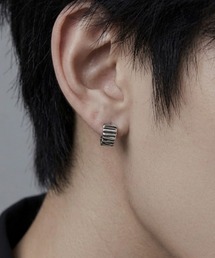 【Bz】【466930】メンズストリートモードフープピアス(RZ)