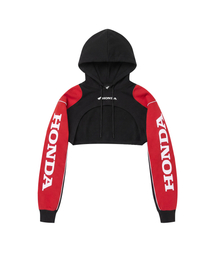 Women Track Hoodie Black