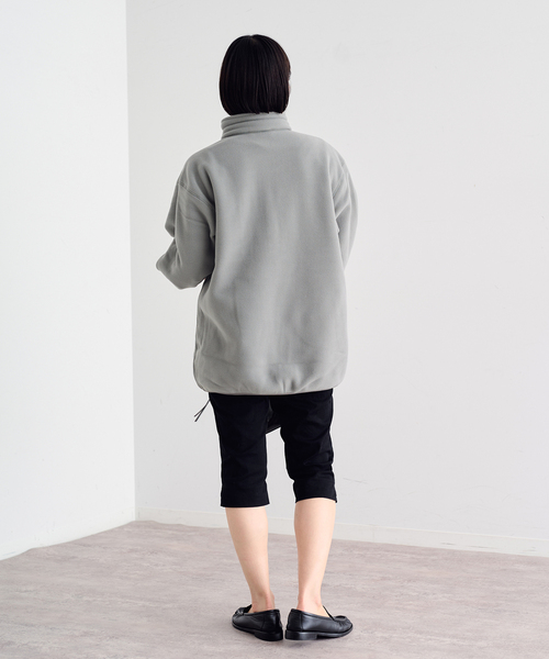 U by SPICK&SPAN(ユーバイスピックアンドスパン)の「《追加》ストレッチサブリナパンツ(その他パンツ・レディース・ブラック・36/38)」の2枚目の写真