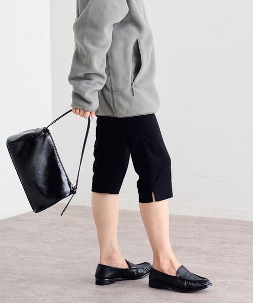 U by SPICK&SPAN(ユーバイスピックアンドスパン)の「《追加》ストレッチサブリナパンツ(その他パンツ・レディース・ブラック・36/38)」の7枚目の写真