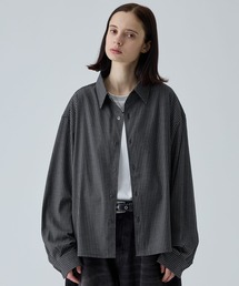 【VELNUS】Standard Short Regular Collar Shirt/スタンダードショートレギュラーカラーシャツ