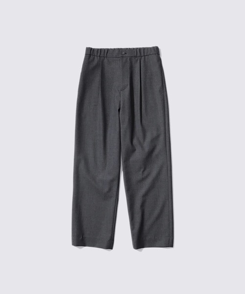 ATON(エイトン)の「【ATON / エイトン】WOOL TROPICAL LOOSE FIT PANTS(スラックス・メンズ・グレー/ブラック/ネイビー・6/4/2)」の3枚目の写真