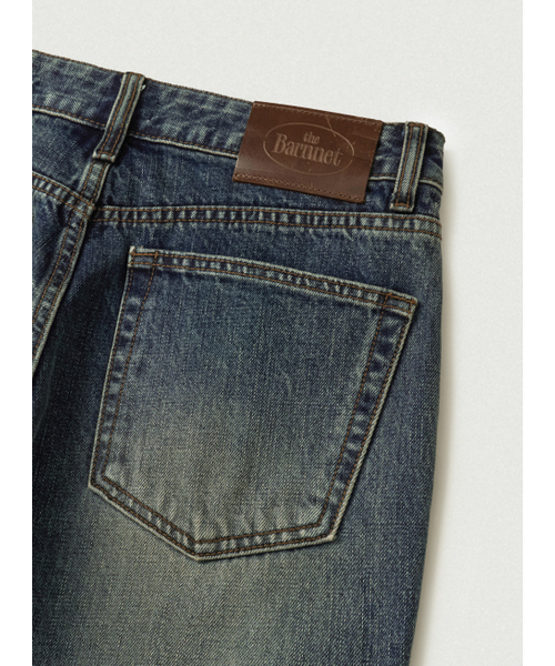 The Barnnet(ザバーネット)の「Hazel Mid Rise Denim Pants_Deep Blue(デニムパンツ・レディース・その他・SMALL/MEDIUM)」の6枚目の写真