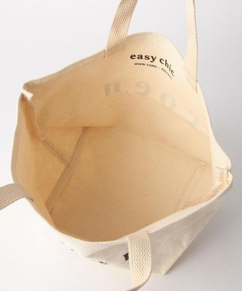 coen（コーエン）の「coenロゴトートバッグ（トートバッグ・レディース・ナチュラル・フリー）」の4枚目の写真