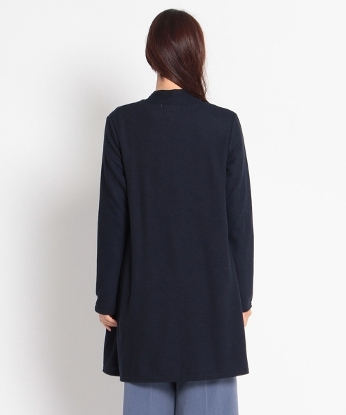 SHOO・LA・RUE(シューラルー)の「ノーボタンサカリバロングカーディガン(カーディガン/ボレロ・レディース・ホワイト/グレー系1/ブルー/グレー・04/02/03)」の9枚目の写真