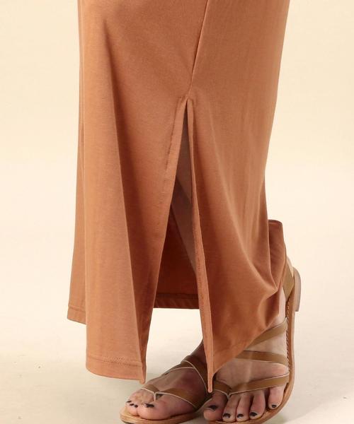 BEAUTY&YOUTH UNITED ARROWS（ビューティーアンドユースユナイテッドアローズ）の「BY サイドスリットマキシスカート◆（スカート・レディース・ブラック/ブラウン/コバルトブルー・FREE）」の14枚目の写真