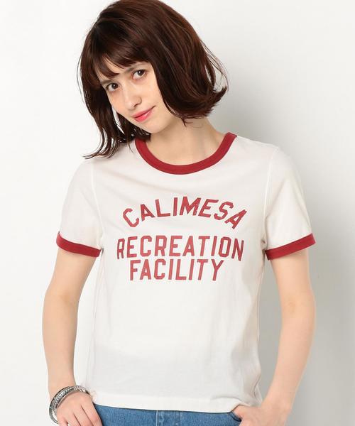 Another Edition（アナザーエディション）の「リンガーTシャツ/AEBC リンガー TEE◆（Tシャツ/カットソー・レディース・ライトブルー/レッド/ネイビー・FREE）」の14枚目の写真
