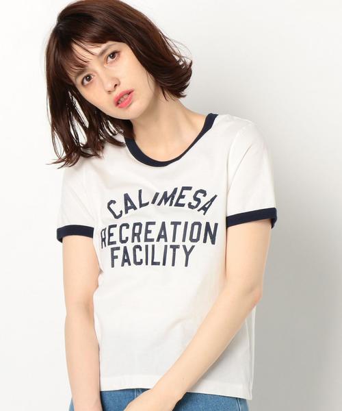 Another Edition（アナザーエディション）の「リンガーTシャツ/AEBC リンガー TEE◆（Tシャツ/カットソー・レディース・ライトブルー/レッド/ネイビー・FREE）」の15枚目の写真
