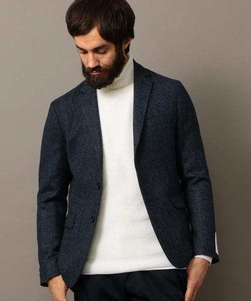 BEAUTY&YOUTH UNITED ARROWS（ビューティーアンドユースユナイテッドアローズ）の「BY イタリーヤーン ウール アゼ タートルニット◆（ニット/セーター・メンズ・ダークグレー/ブラウン/ホワイト/ブラック・LARGE/MEDIUM/SMALL/X-LARGE）」の19枚目の写真