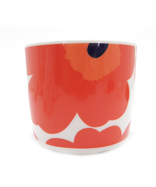 marimekko（マリメッコ）の「UNIKKO/COFFEE CUP（グラス/マグカップ/タンブラー・レディース・ホワイト×レッド/ブラック・FREE）」の3枚目の写真
