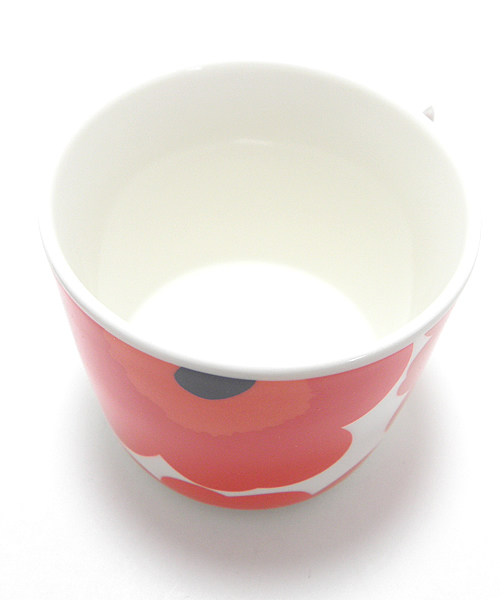 marimekko（マリメッコ）の「UNIKKO/COFFEE CUP（グラス/マグカップ/タンブラー・レディース・ホワイト×レッド/ブラック・FREE）」の4枚目の写真