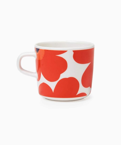 marimekko（マリメッコ）の「UNIKKO/COFFEE CUP（グラス/マグカップ/タンブラー・レディース・ホワイト×レッド/ブラック・FREE）」の5枚目の写真