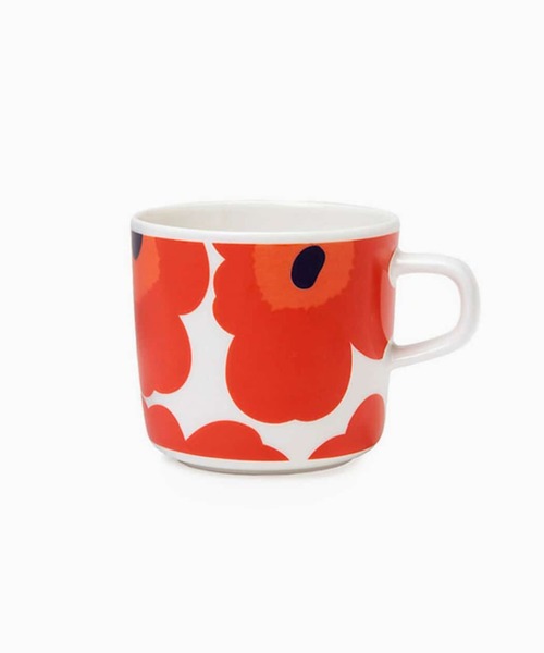 marimekko（マリメッコ）の「UNIKKO/COFFEE CUP（グラス/マグカップ/タンブラー・レディース・ホワイト×レッド/ブラック・FREE）」の6枚目の写真