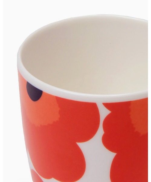 marimekko（マリメッコ）の「UNIKKO/COFFEE CUP（グラス/マグカップ/タンブラー・レディース・ホワイト×レッド/ブラック・FREE）」の8枚目の写真