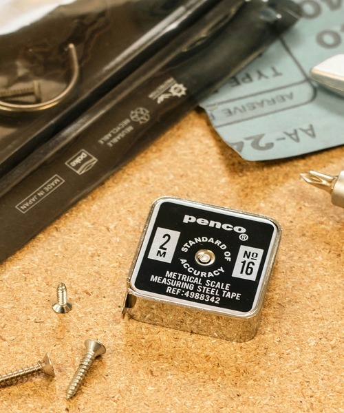 PENCO（ペンコ）の「penco ペンコ ポケットメジャー ミニ 2m（ステーショナリー・メンズ・レッド/ブラック/アイボリー/カーキ/ネイビー・FREE）」の3枚目の写真
