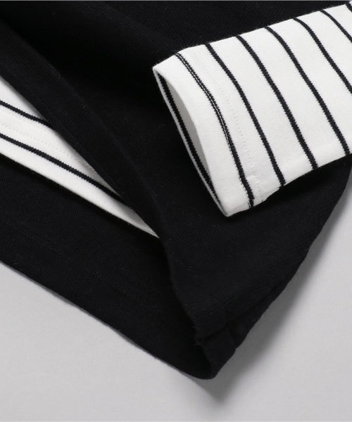 GLOBAL WORK（グローバルワーク）の「【キッズ】シシュウニットキャミレイヤープルオーバー/738609（Tシャツ/カットソー・キッズ・グレー/その他1/ブラック・MEDIUM/SMALL/LARGE/XX-LARGE/X-LARGE）」の8枚目の写真