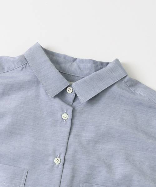 URBAN RESEARCH（アーバンリサーチ）の「UR フレアスリーブシャツ（シャツ/ブラウス・レディース・オフホワイト/ベージュ/ライトブルー・FREE）」の14枚目の写真