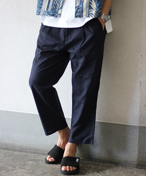 JOURNAL STANDARD(ジャーナルスタンダード)の「コットン/リネン 1Pワイドイージー#(その他パンツ・メンズ・ベージュ/ブラック/カーキ/ネイビー/ブルー系その他・SMALL/MEDIUM/LARGE)」の5枚目の写真