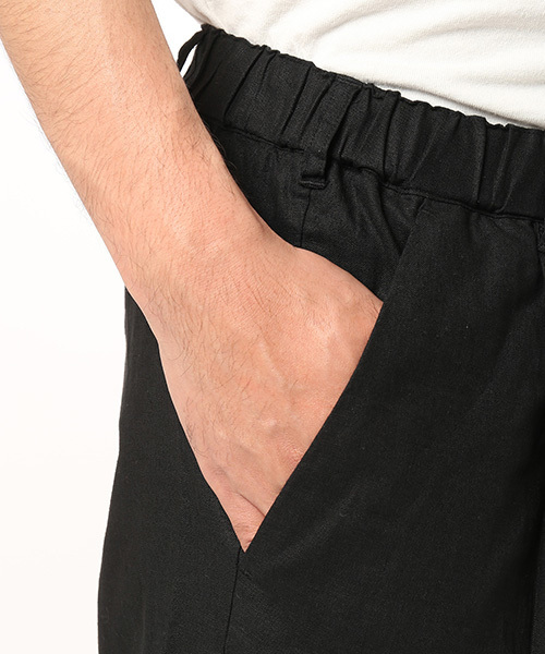 JOURNAL STANDARD(ジャーナルスタンダード)の「コットン/リネン 1Pワイドイージー#(その他パンツ・メンズ・ベージュ/ブラック/カーキ/ネイビー/ブルー系その他・SMALL/MEDIUM/LARGE)」の9枚目の写真