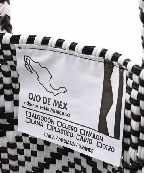 OJO DE MEX（オホデメックス）の「＜OJO DE MEX＞MEXICO KAGO BAG S/ﾄｰﾄﾊﾞｯｸﾞ（かごバッグ・レディース・ゴールド/ブラック・FREE）」の7枚目の写真