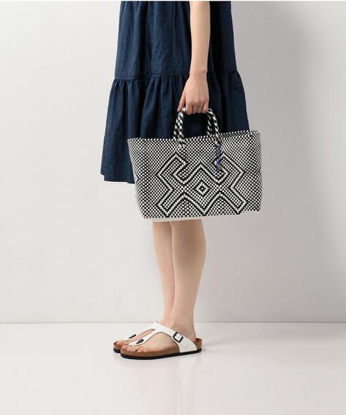 OJO DE MEX（オホデメックス）の「＜OJO DE MEX＞MEXICO KAGO BAG S/ﾄｰﾄﾊﾞｯｸﾞ（かごバッグ・レディース・ゴールド/ブラック・FREE）」の11枚目の写真