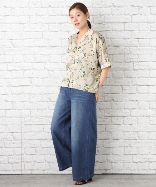 LEPSIM(レプシィム)の「カイキンシャツブラウスSS 752176(シャツ/ブラウス・レディース・オフホワイト/ブラック系その他/カーキ/ベージュ系その他・FREE)」の17枚目の写真