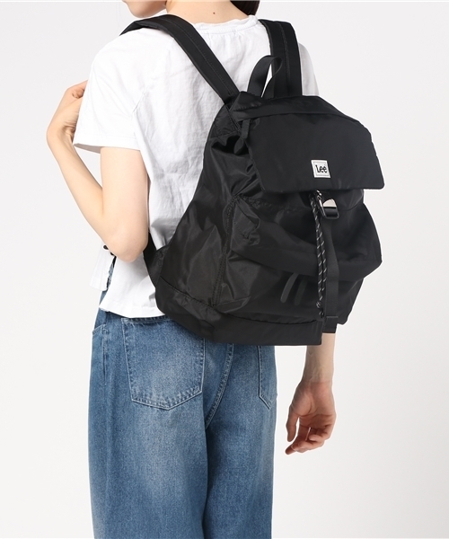 Lee(リー)の「【Lee】ナイロンバックパック(バックパック/リュック・レディース・ブラック/ネイビー・フリー)」の9枚目の写真