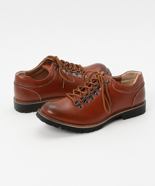 AAA+(サンエープラス)の「『AAA+/サンエープラス』ショートマウンテンブーツ【m】(ブーツ・メンズ・ワイン/ブラック/ブラウン系その他/ブラウン/ブルー系その他/ブラック系その他/ベージュ系その他/ダークブラウン/グレー系その他/ベージュ系その他2・43/40/41/42/44/39)」の1枚目の写真