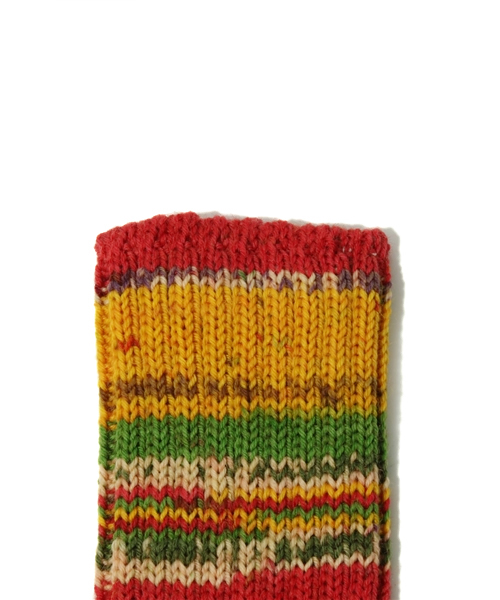 BEAMS BOY（ビームスボーイ）の「GRANGE CRAFT / フェアアイル ソックス（ソックス/靴下・レディース・ピンク/イエロー/ブルー/パープル・ONE SIZE）」の5枚目の写真