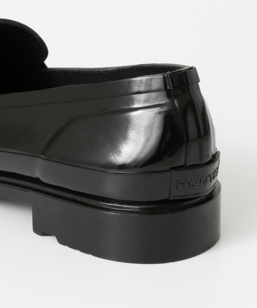 靴 HUNTER ORIGINAL PENNY LOAFER HUNTER 長靴 レインブーツ 「HUNTER/ハンター」W REFINED STITCH