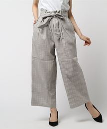 ehka sopo | ウエストリボンワイドパンツ(その他パンツ)