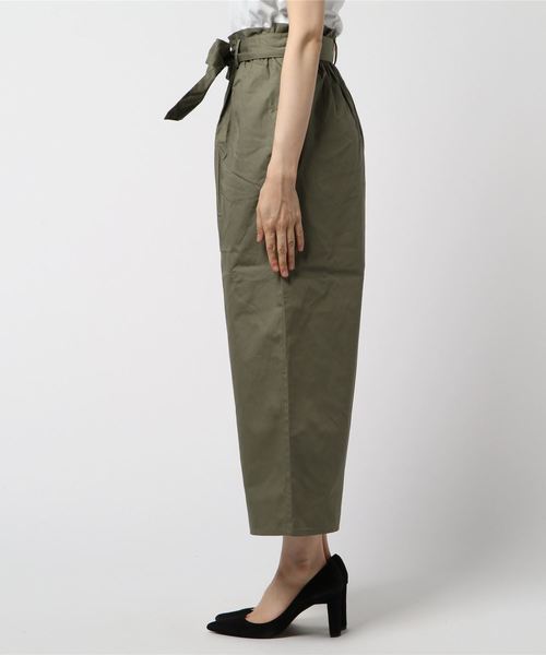 ehka sopo(エヘカソポ)の「ウエストリボンワイドパンツ(その他パンツ・レディース・ネイビー/グレー/カーキ/キナリ・MEDIUM)」の5枚目の写真