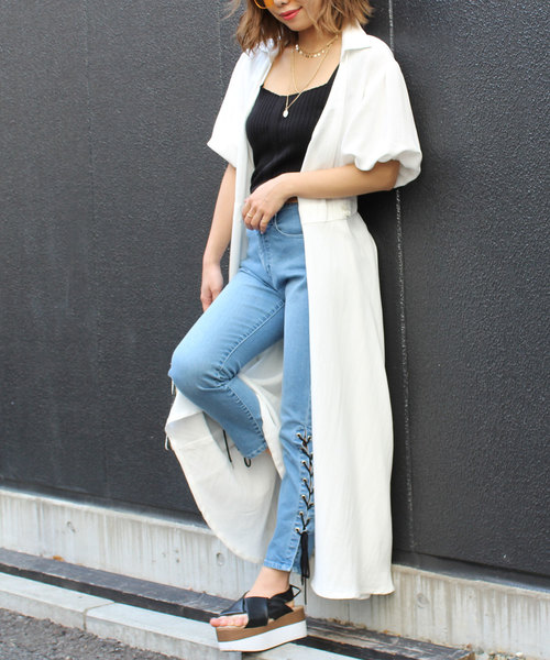 Spiralgirl スパイラルガール の カシュクールシャツワンピース ワンピース Wear