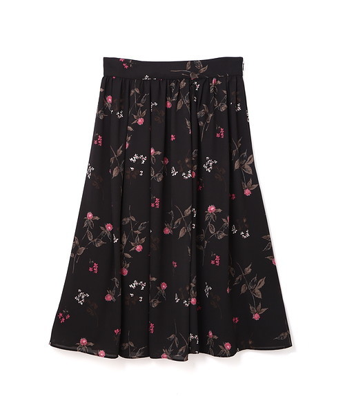 JILL STUART（ジルスチュアート）の「◆【WEB限定】シーラフラワースカート（スカート・レディース・ブラック/ブルー・2/4）」の10枚目の写真