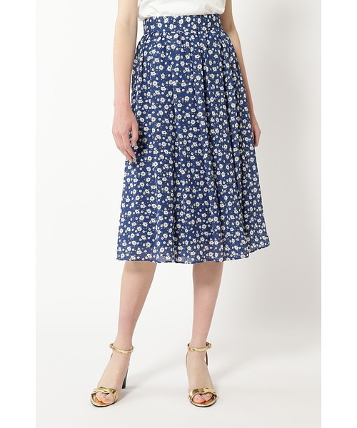 JILL STUART（ジルスチュアート）の「◆【WEB限定】シーラフラワースカート（スカート・レディース・ブラック/ブルー・2/4）」の12枚目の写真