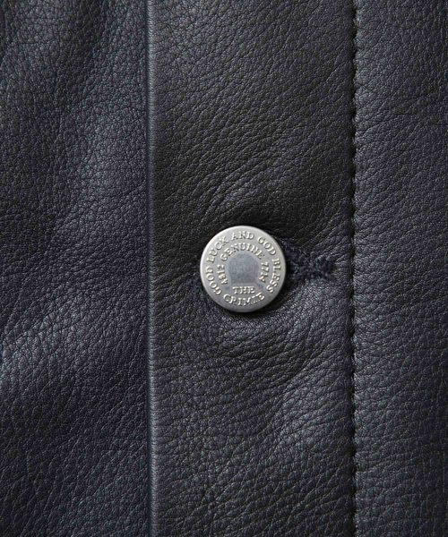 ライダースジャケット　メンズ　クライミー　CRIMIE 革ジャン CRIMIE 革ジャン ライダース W BIKER SPANISH LAMB LEATHER
