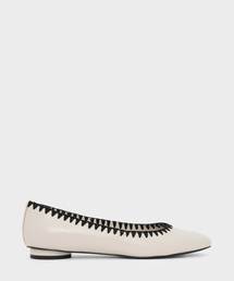ホイップステッチトリムバレリーナ / WHIPSTITCH TRIM BALLERINAS