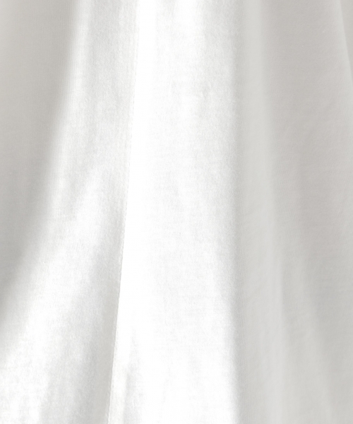 BAYFLOW（ベイフロー）の「GOOD PRICE／バッククロスフレアトップス（Tシャツ/カットソー・レディース・ブラック/オフホワイト/ピンク/ブルー・SMALL/MEDIUM）」の20枚目の写真