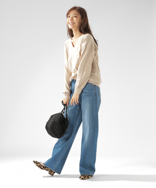 CONVERSE（コンバース）の「【CONVERSE(コンバース)】ヒョウタンキルト巾着バッグ（ショルダーバッグ・レディース・チャコール/ブラック/ベージュ・FREE）」の21枚目の写真