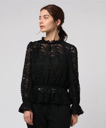 VENCEEXCHANGE | 起毛レースブラウス(シャツ/ブラウス)